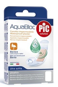 CEROTTO PIC AQUABLOC 10X10CM ANTIBATTERICO 5 PEZZI