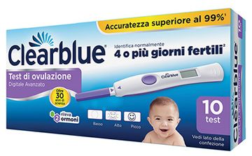 CLEARBLUE TEST DI OVULAZIONE AVANZATO 1 PEZZO
