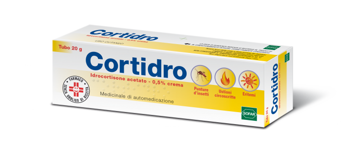 CORTIDRO*CREMA 20G 0,5%