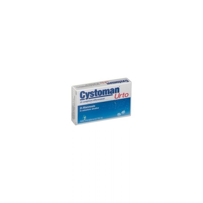 CYSTOMAN URTO 15 COMPRESSE EFFERVESCENTI