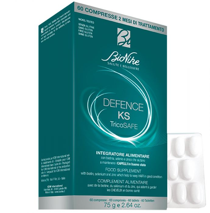 DEFENCE KS TRICOSAFE 100 60 COMPRESSE