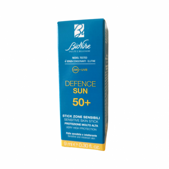 Defence sun 50+ stick zone sensibili 9 ml