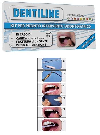 DENTILINE PASTA 2 G + LIQUIDO 1 G