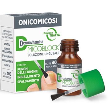 DERMOVITAMINA MICOBLOCK SOLUZIONE UNGUEALE PER TRATTAMENTO ONICOMICOSI 7 ML