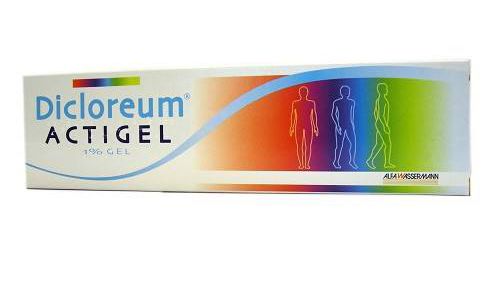 DICLOREUM ACTIGEL*GEL 50G 1%