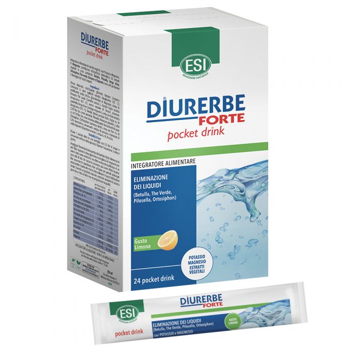 DIURERBE FORTE POCKET DRINK LIMONE 24 X 20 ML