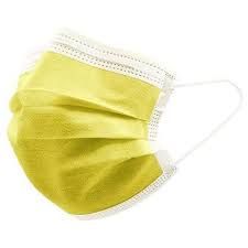 Mymask pro ii chirurgica senape 10pz