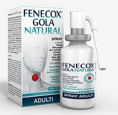 Fenecox gola natural spray adulti 25 ml