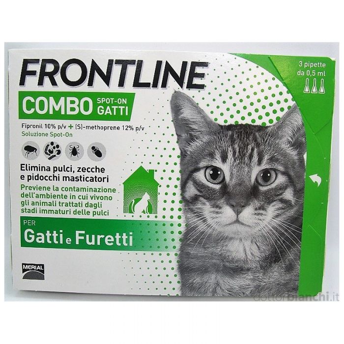 Frontline combo*3pip gatti/fur