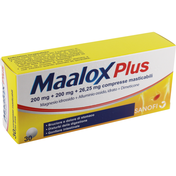 MAALOX PLUS*30CPR MAST