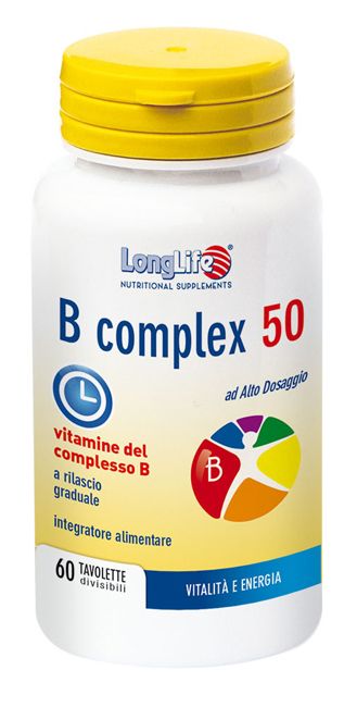 LONGLIFE B COMPLEX 50 T/R 60 TAVOLETTE