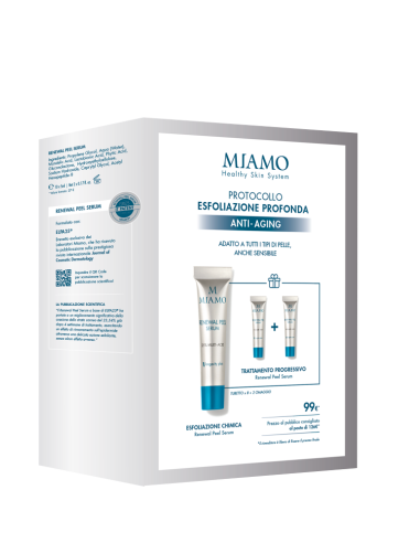 Miamo cofanetto 2025 esfoliante  a/aging