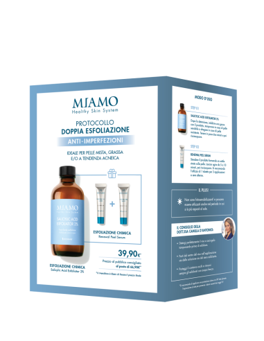 Miamo cofanetto 2025 esfoliante anti imperfezioni 1