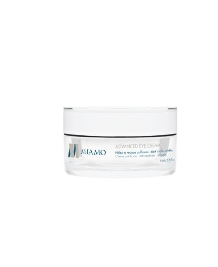 MIAMO LONGEVITY PLUS ADVANCED EYE CREAM 15 ML CREMA ANTI-BORSE ANTI-OCCHIAIE ANTI-RUGHE