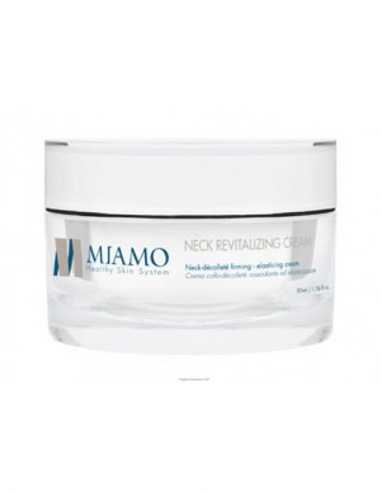 MIAMO LONGEVITY PLUS NECK REVITALIZING CREAM 50 ML CREMA COLLO-DECOLLETE RASSODANTE ELASTICIZZANTE