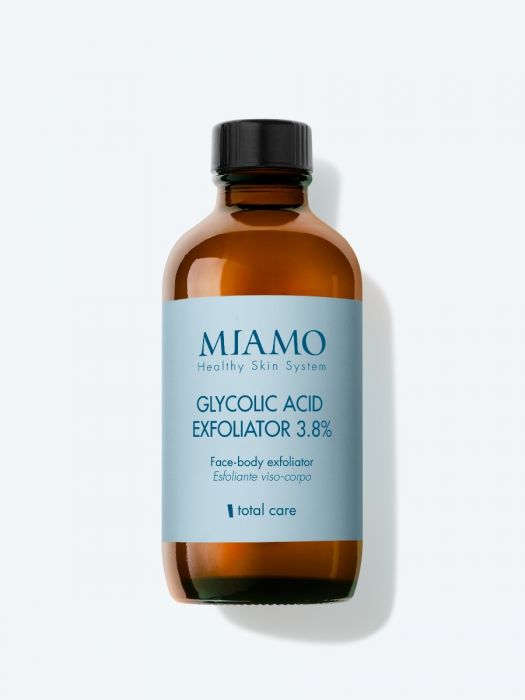 MIAMO TOTAL CARE GLYCOLIC ACID EXFOLIATOR 3 8% 120 ML ESFOLIANTE VISO-CORPO