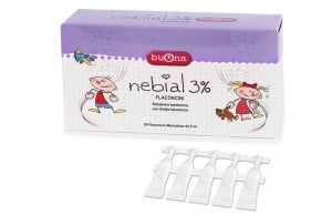 NEBIAL SOLUZIONE SALINA IPERTONICA DI SODIO CLORURO AL 3% CON ACIDO IALURONICO 20 FLACONCINI 5 ML