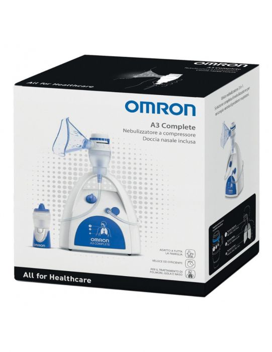 NEBULIZZATORE OMRON A3 COMPLETE CON DOCCIA NASALE