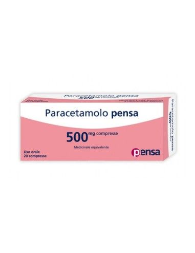 Paracetamolo pensav*20cpr500mg