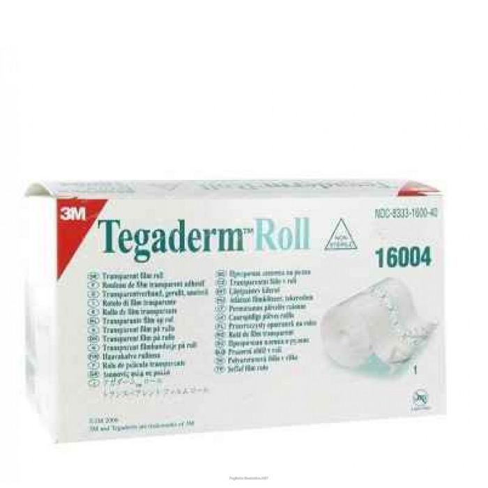 Film trasparente in rotolo tegaderm roll cm10x2m 1 pezzo