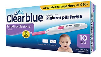 TEST OVULAZIONE CLEARBLUE OVULATION DIGITAL 10 STICK