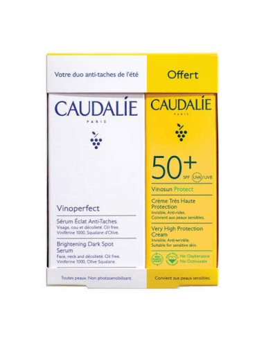 Caudalie vinoperfect cofanetto siero+solare 2024