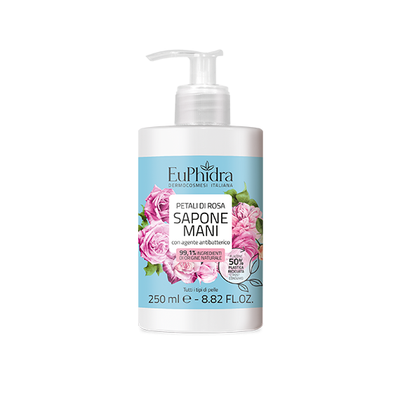 Euphidra sapone liquido petali di rosa 250ml