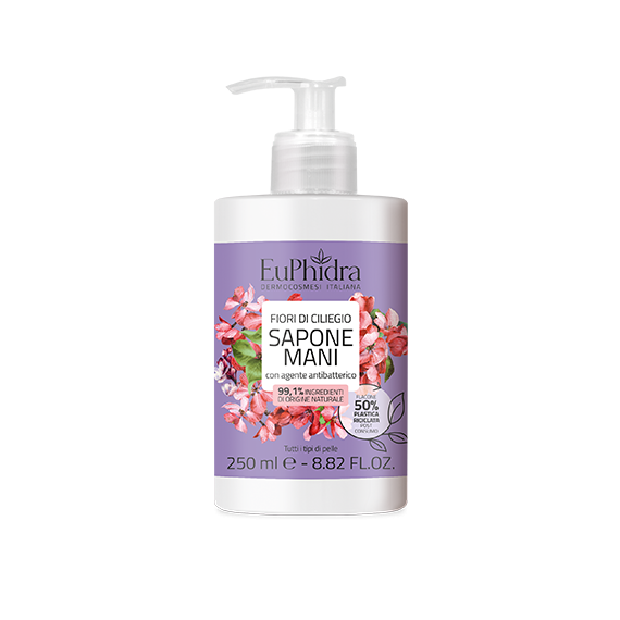 Euphidra sapone liquido fiori di ciliegio 250ml