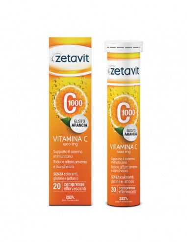Zetavit c1000 20 compresse effervescenti