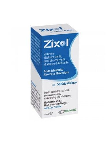 Zixol pluridose 8ml flaconcino sterile