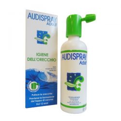 AUDISPRAY ADULT SOLUZIONE DI ACQUA DI MARE IPERTONICA SPRAY  SENZA GAS IGIENE ORECCHIO 50ML