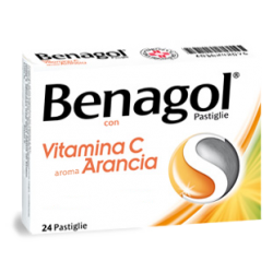 Benagol vit c*24past arancia