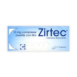 Zirtec* 7 cpr riv. 10 mg