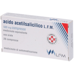 Acido acetilsalic lfm*20cpr500