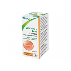 Vitamina c teva*10cpr eff 1g
