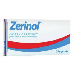 Zerinol*10supp 300mg+2mg