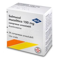 Solmucol mucolitico*24cpr100mg