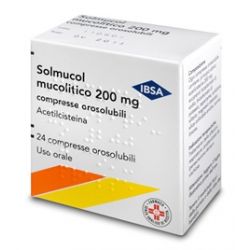 Solmucol mucolitico*24cpr 200