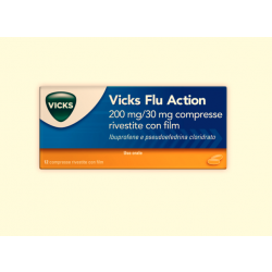 Vicks flu action*12cpr200+30mg