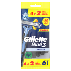 Gillette blue 3 usa & getta 4 + 2 pezzi