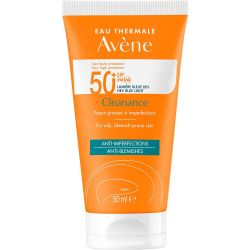 Avene sol cleanance spf50+