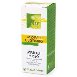 Farmaderbe mirtillo ro macerato glicerinato 50 ml