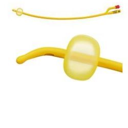 Catetere vescicale a media permanenza tipo foley rusch gold plus in silkolatex lattice-silicone per 