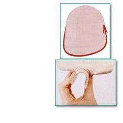 Sacca chiusa per colostomia hollister conform 2 stoma 70mm con flangia  e rivestimento in tessuto no