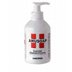 Sapone liquido disinfettante amusoap confezione da 250ml