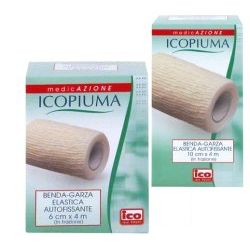 Icopiuma benda garza elastica autofissante cm6x4mt 1 pezzo