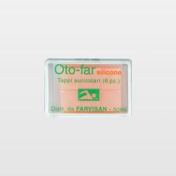 Tappo auricolare in silicone otofar 6 pezzi