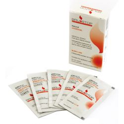 Medicazione speciale attiva per ustioni brustop con idrogel a base naturale 5 buste da 3,5 ml