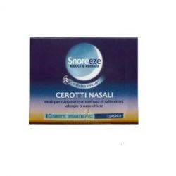 Cerotto nasale snoreeze classico large 10 pezzi