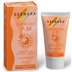 Dermana p50 cr solare 50ml